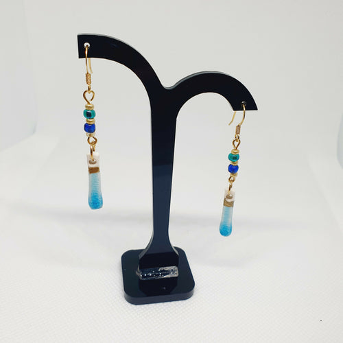 Boucles d'oreilles pendantes en porcelaine | EMPREINTES Paris - EMPREINTES Paris