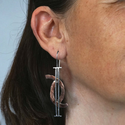 Boucles argent et bronze 108 | EMPREINTES Paris - EMPREINTES Paris