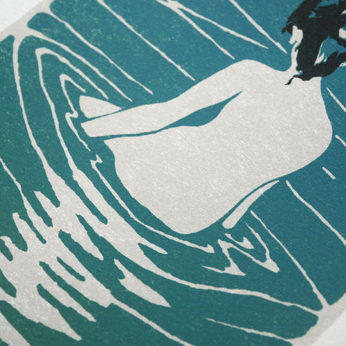 ichijo_narumi_femmes_nue_assise_dans_leau_serigraphie_le_trou_de_la_serrure copie | EMPREINTES Paris - EMPREINTES Paris