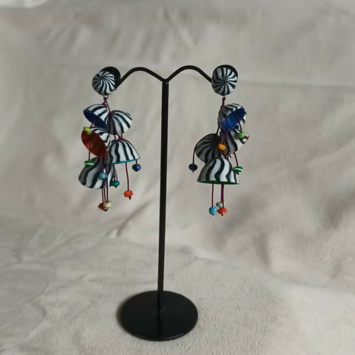 Boucles d'oreilles Danseuses turquoises | EMPREINTES Paris - EMPREINTES Paris