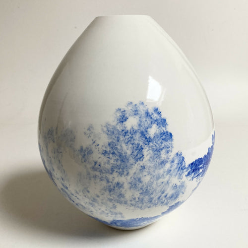 Vase paysage bleu ll | EMPREINTES Paris - EMPREINTES Paris