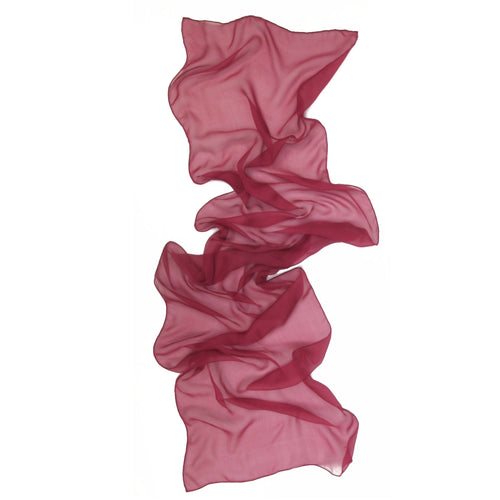 Écharpe 180 unie rouge framboise | EMPREINTES Paris - EMPREINTES Paris