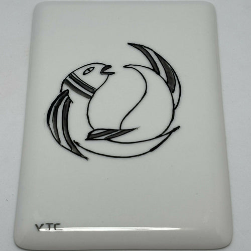 Carte du zodiaque en Porcelaine Poisson | EMPREINTES Paris - EMPREINTES Paris