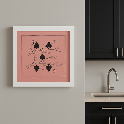 Tableau Carreau Les Pics | EMPREINTES Paris - EMPREINTES Paris