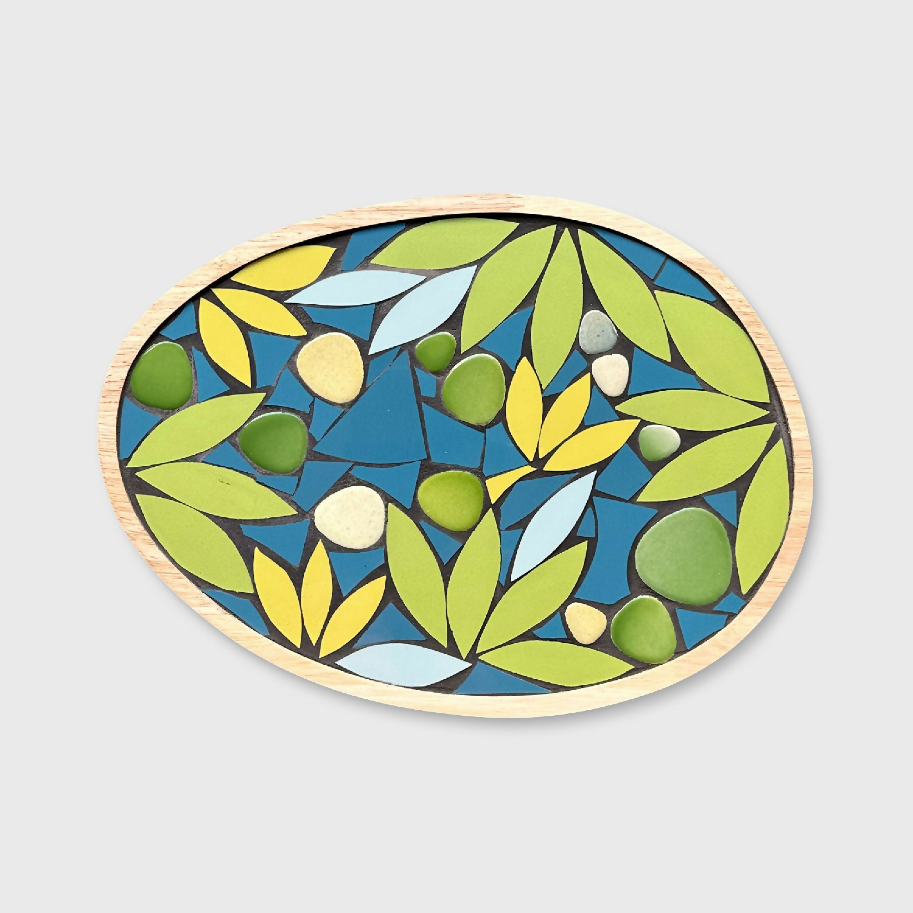 Plateau Magnolias vert et bleu | EMPREINTES Paris