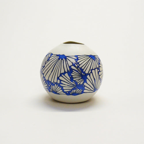 Vase boule bleu | EMPREINTES Paris - EMPREINTES Paris
