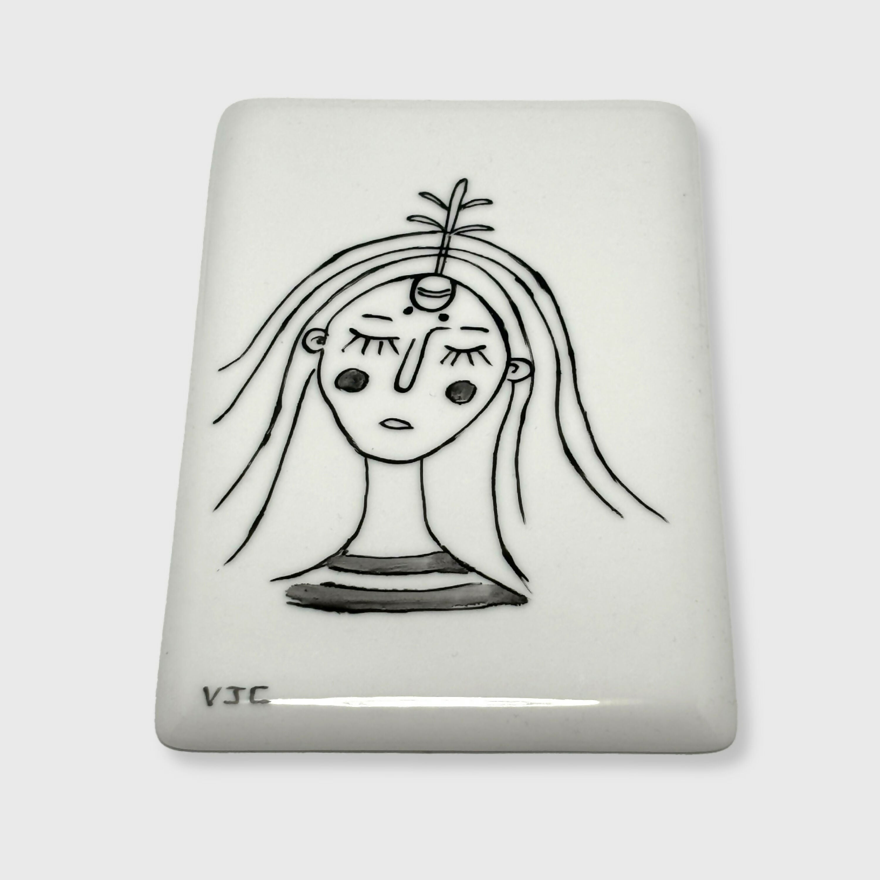 Carte du zodiaque en Porcelaine Vierge | EMPREINTES Paris