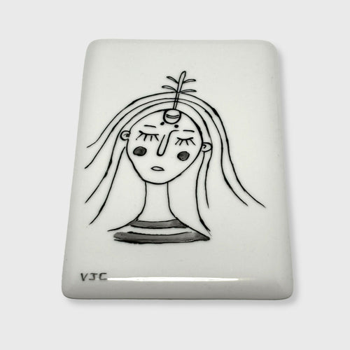 Carte du zodiaque en Porcelaine Vierge | EMPREINTES Paris - EMPREINTES Paris