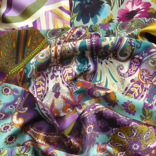 Étole soie cachemire fleur | EMPREINTES Paris - EMPREINTES Paris