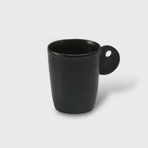 Sarlat noir Mug avec anse ronde | EMPREINTES Paris - EMPREINTES Paris