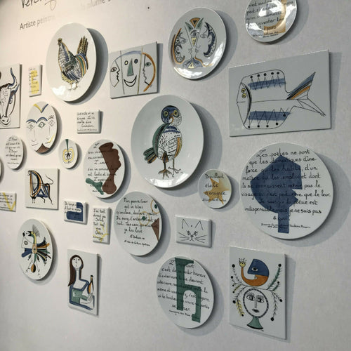 Assiette murale HIBOU | EMPREINTES Paris - EMPREINTES Paris