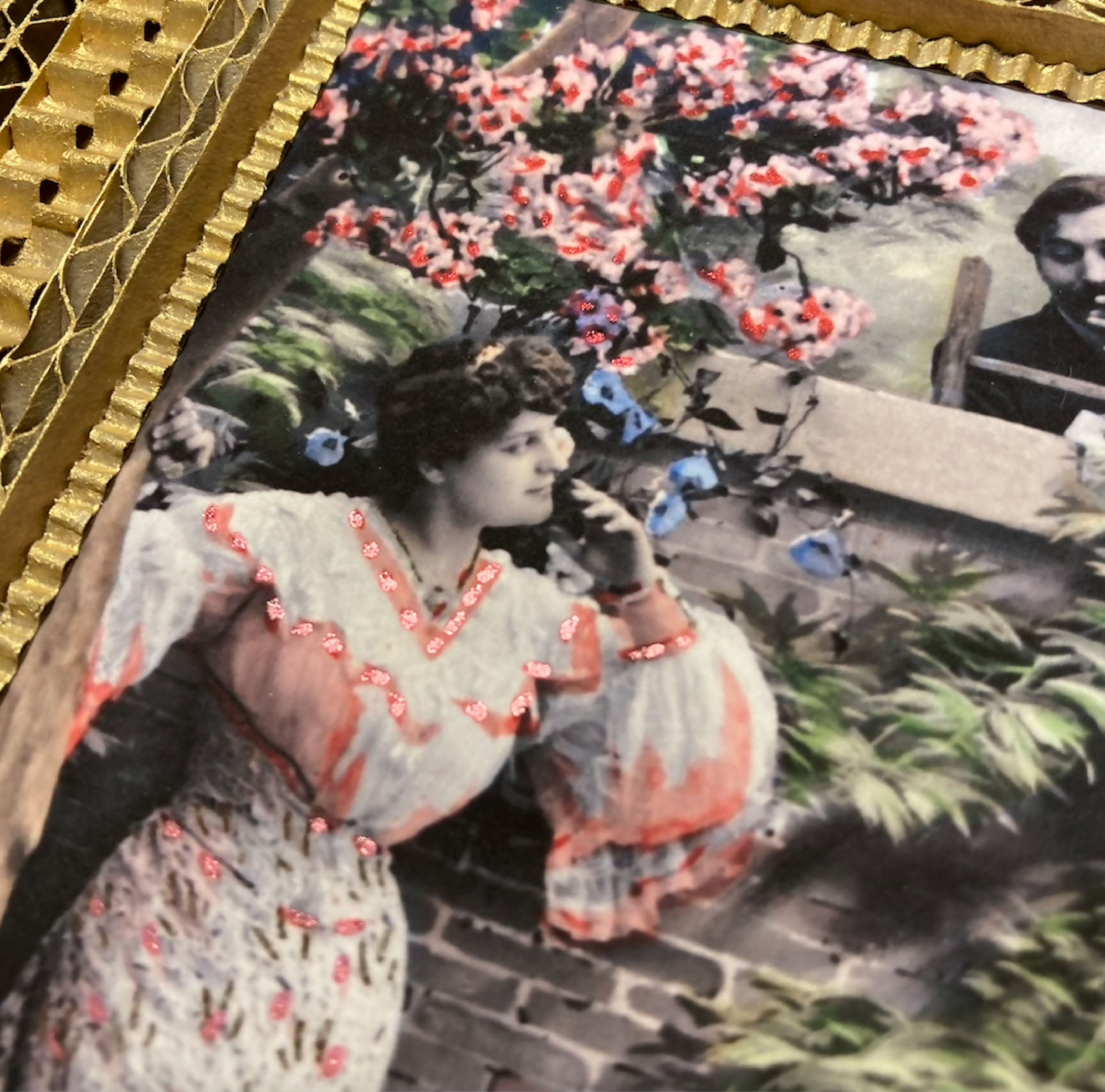 Cadre- Carte-postale Les mots doux | EMPREINTES Paris