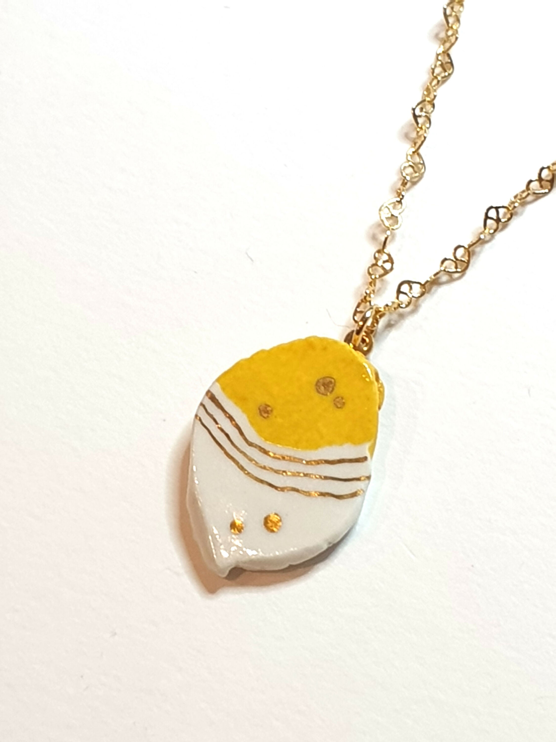 Collier Galaxie jaune 2 - Pièce Unique | EMPREINTES Paris