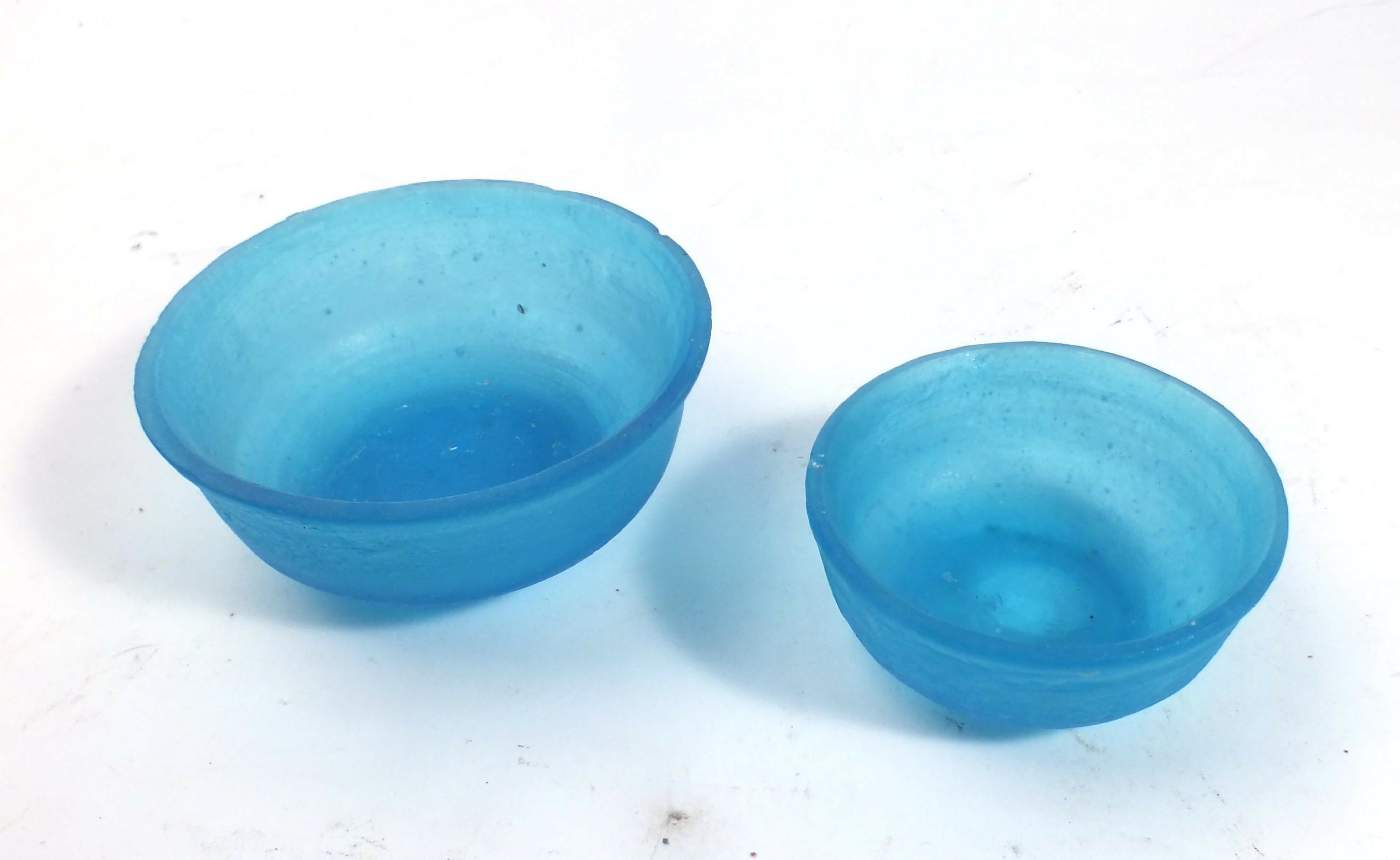 Paire de petites coupelles bleues | EMPREINTES Paris