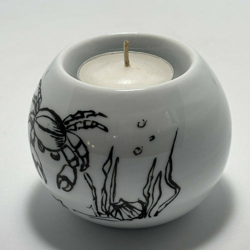 Bougeoir boule OCÉAN crabe | EMPREINTES Paris - EMPREINTES Paris