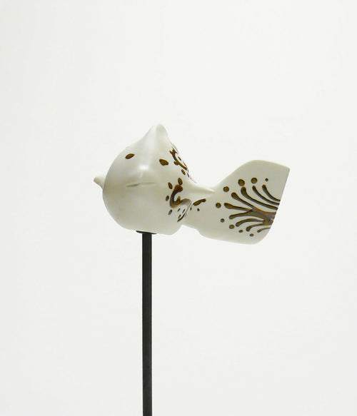 Sculpture petit poisson marron pailleté | EMPREINTES Paris - EMPREINTES Paris