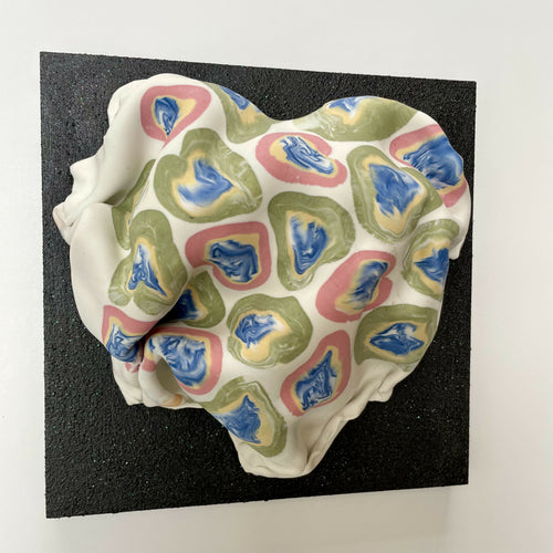 Bas relief tableau collection Cœur porcelaine Nériage 4 | EMPREINTES Paris - EMPREINTES Paris