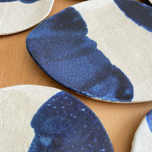 Grande Assiette Azurite | EMPREINTES Paris - EMPREINTES Paris