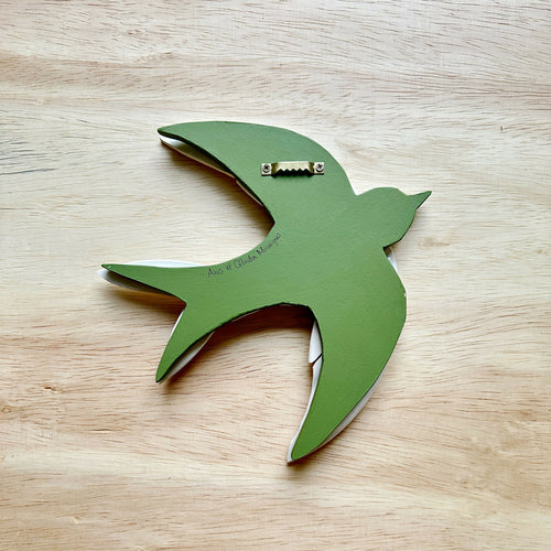 oiseau_mural_nouvel_envol_anis_et_celadon copie | EMPREINTES Paris - EMPREINTES Paris