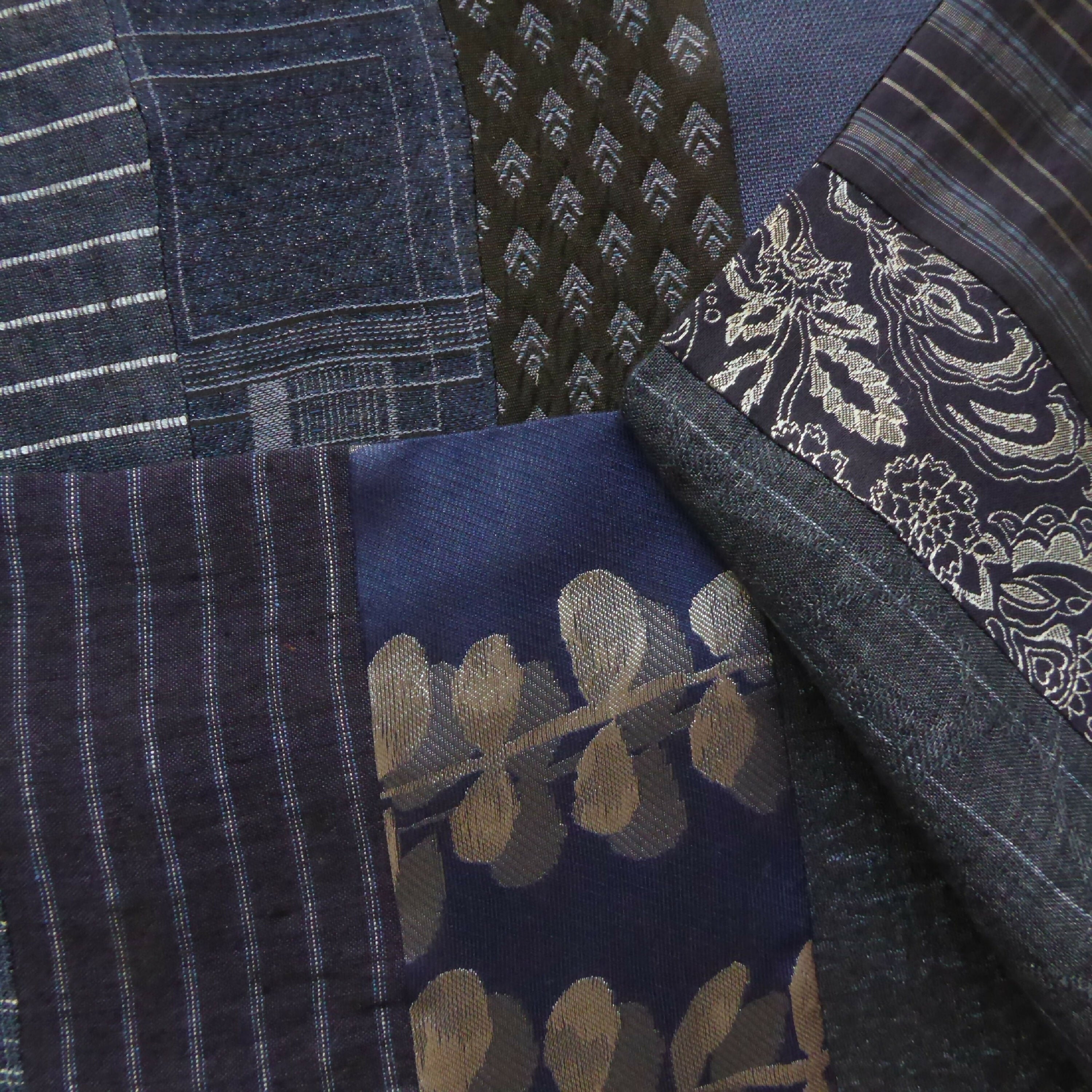 Écharpe intemporelle homme- bleu indigo | EMPREINTES Paris