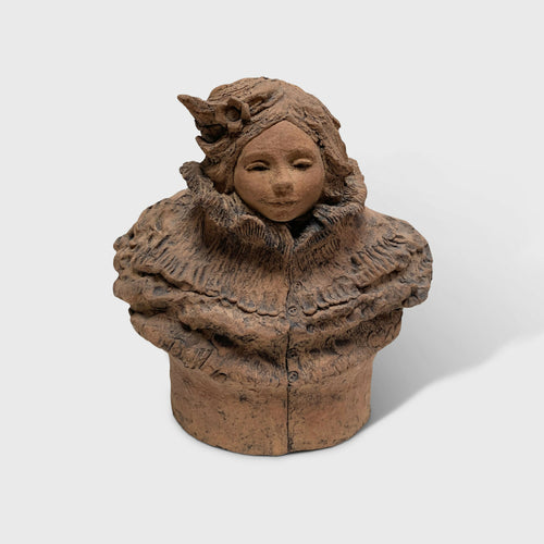 Sculpture Buste de femme Frou-Frou | EMPREINTES Paris - EMPREINTES Paris