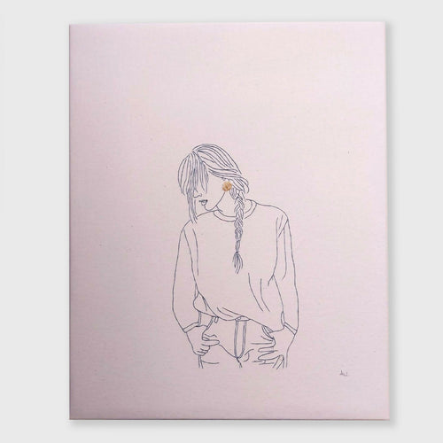 dessin_brode_la_tresse_et_la_boucle_doreille_aude_herrard copie | EMPREINTES Paris - EMPREINTES Paris