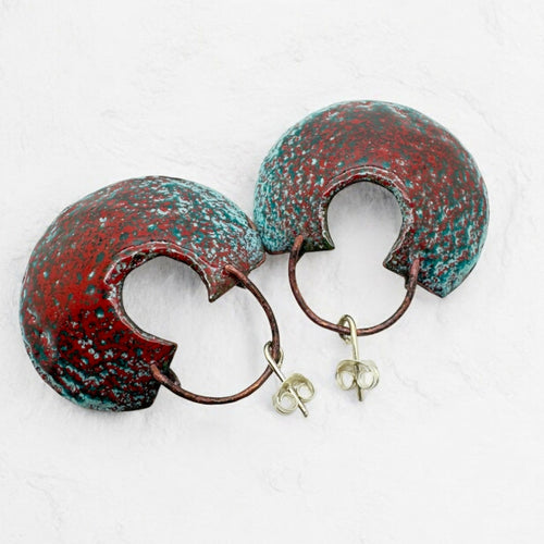 boucles_doreilles_le_baiser_du_kraken_emaux_emoi copie | EMPREINTES Paris - EMPREINTES Paris