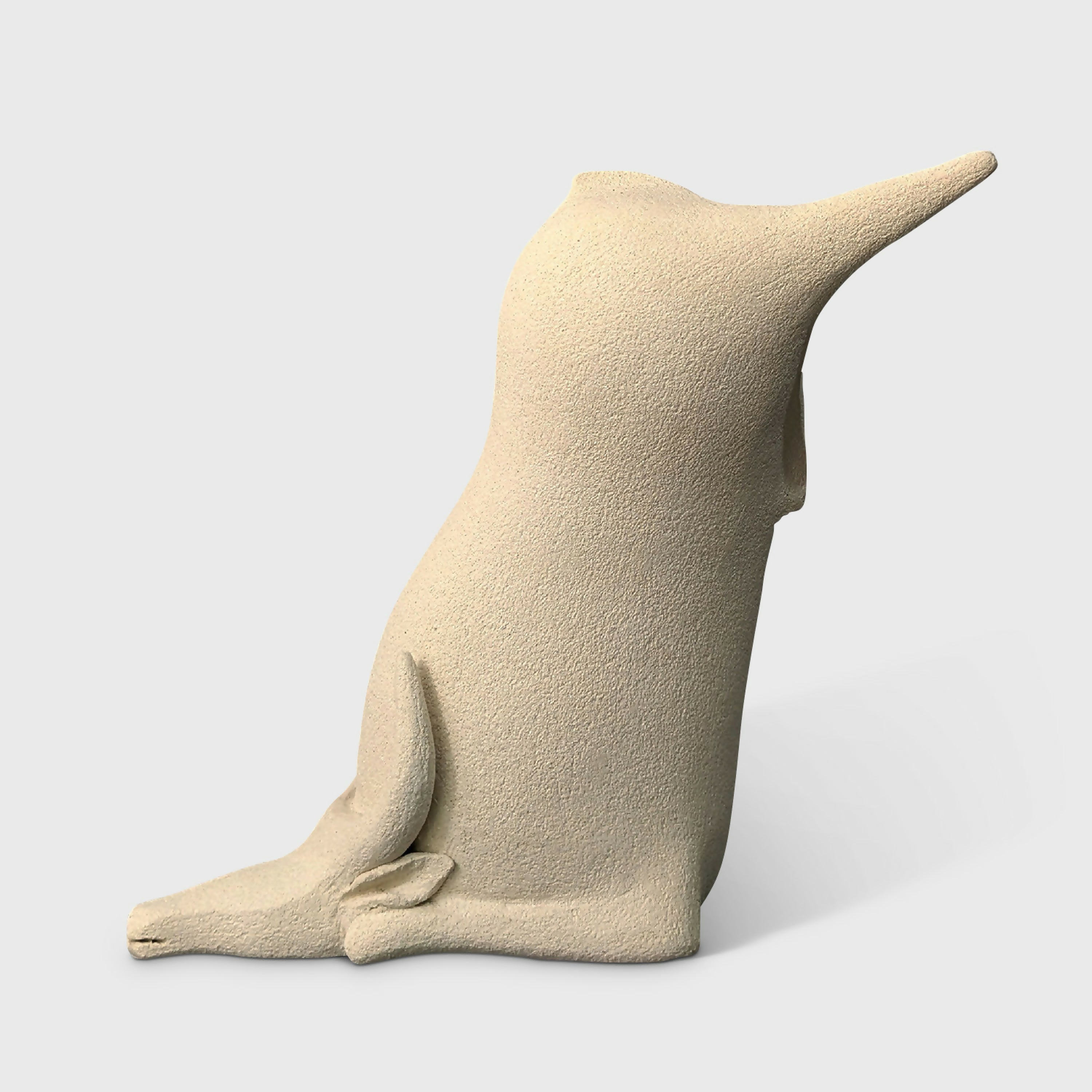 Sculpture Taureau Beige Clair Collection Shiga | EMPREINTES Paris