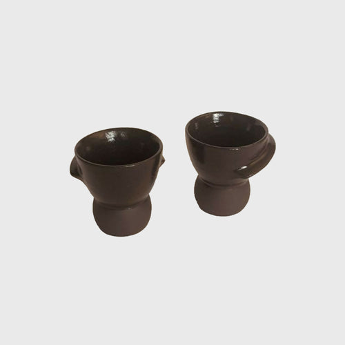 Duo de Tasses à Café Bulle noires | EMPREINTES Paris - EMPREINTES Paris