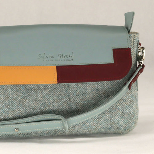 sac_a_main_raphael_tweed_vert_sylvie_strohl | EMPREINTES Paris - EMPREINTES Paris