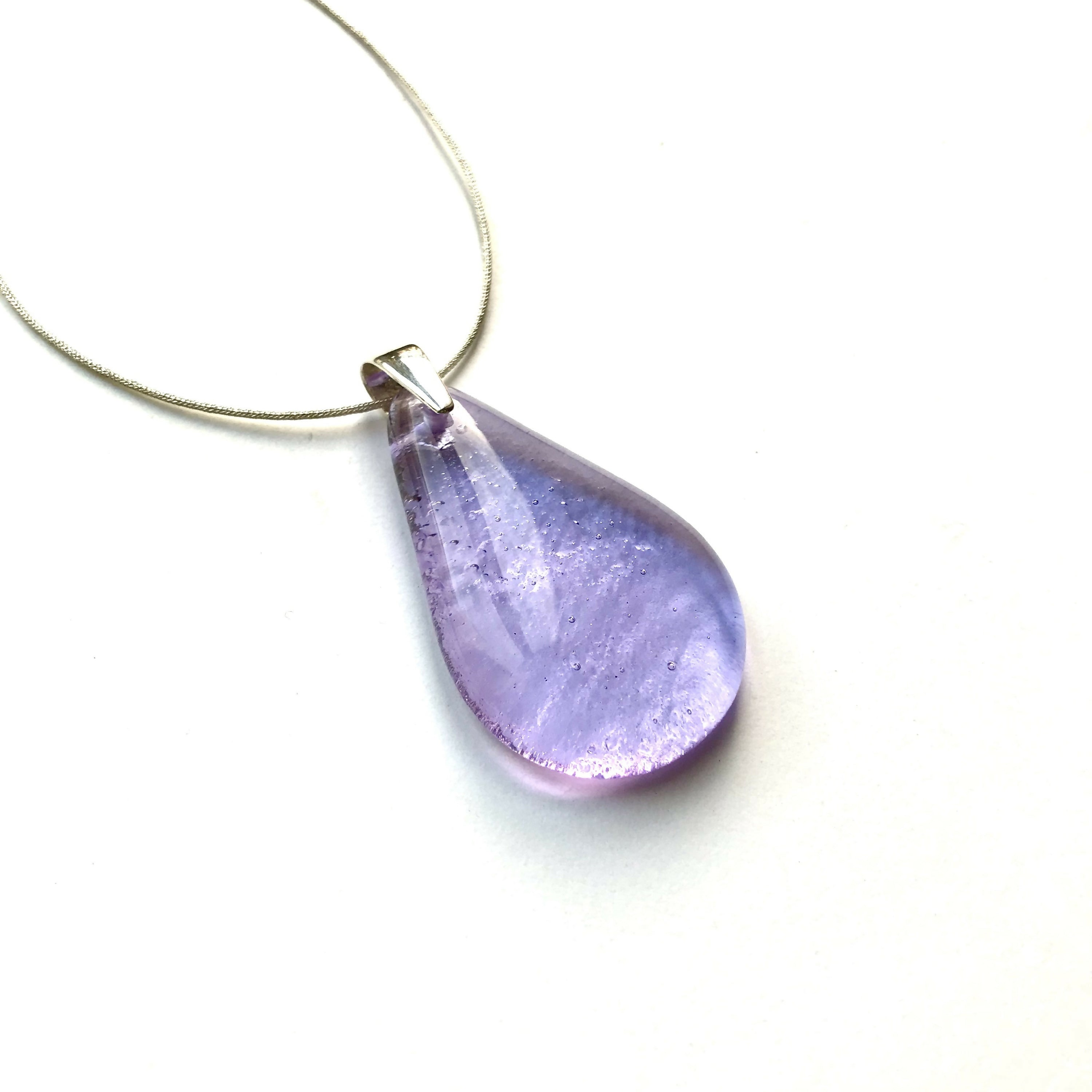 Pendentif GOUTTE lavande | EMPREINTES Paris