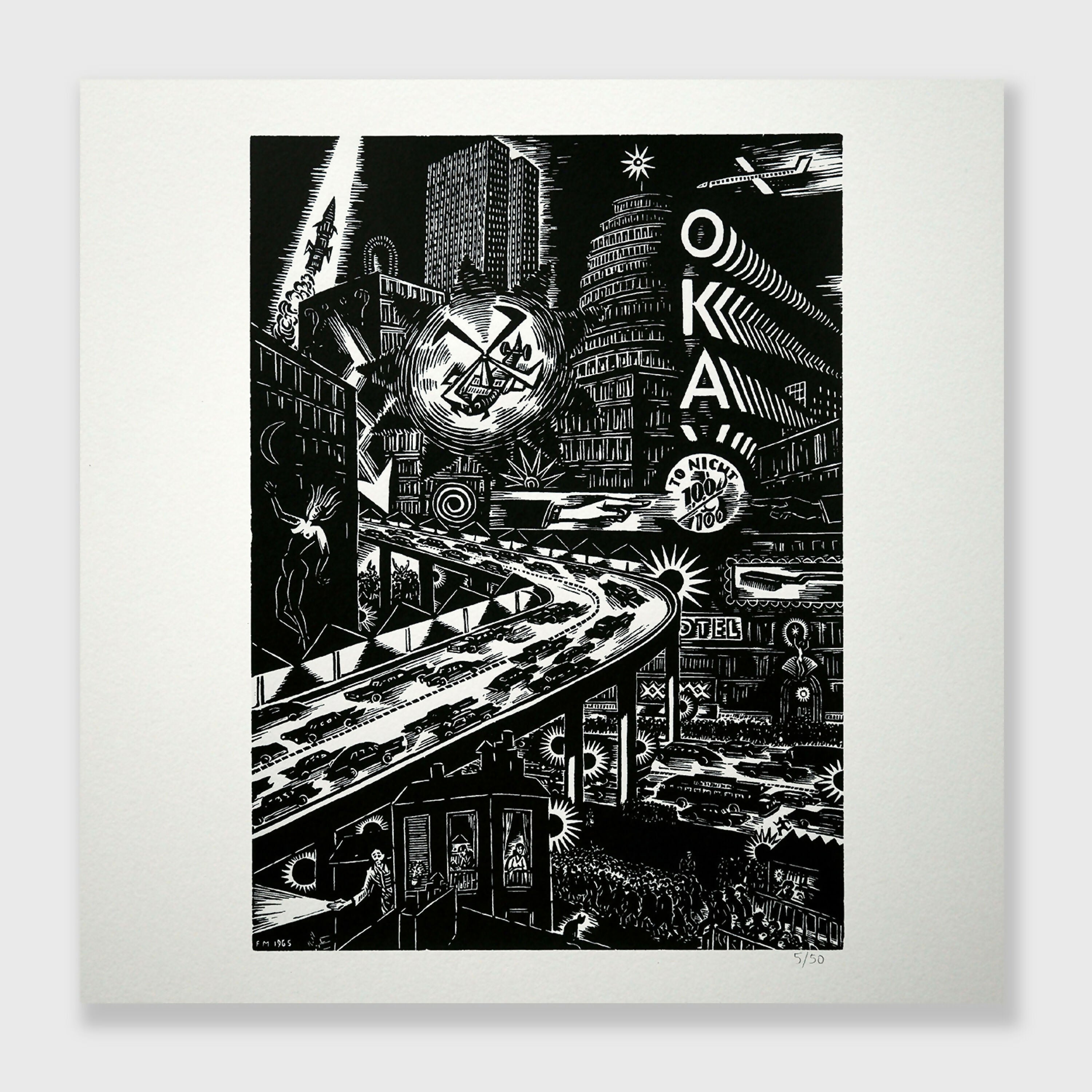 frans_masreel_okay_serigraphie_le_trou_de_la_serrure copie | EMPREINTES Paris