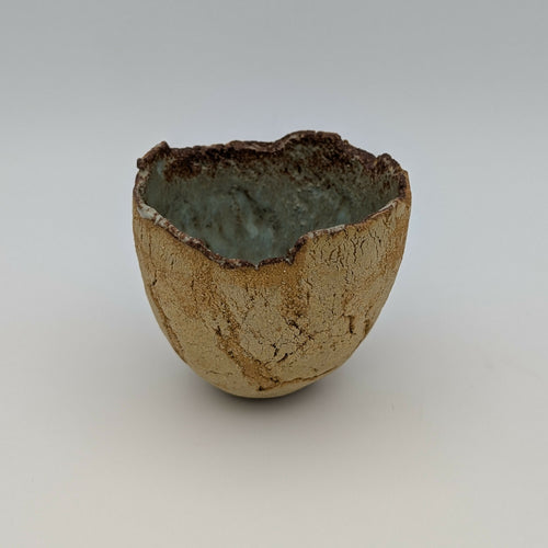 Sculpture Terre craquelée - grès roux 04 | EMPREINTES Paris - EMPREINTES Paris