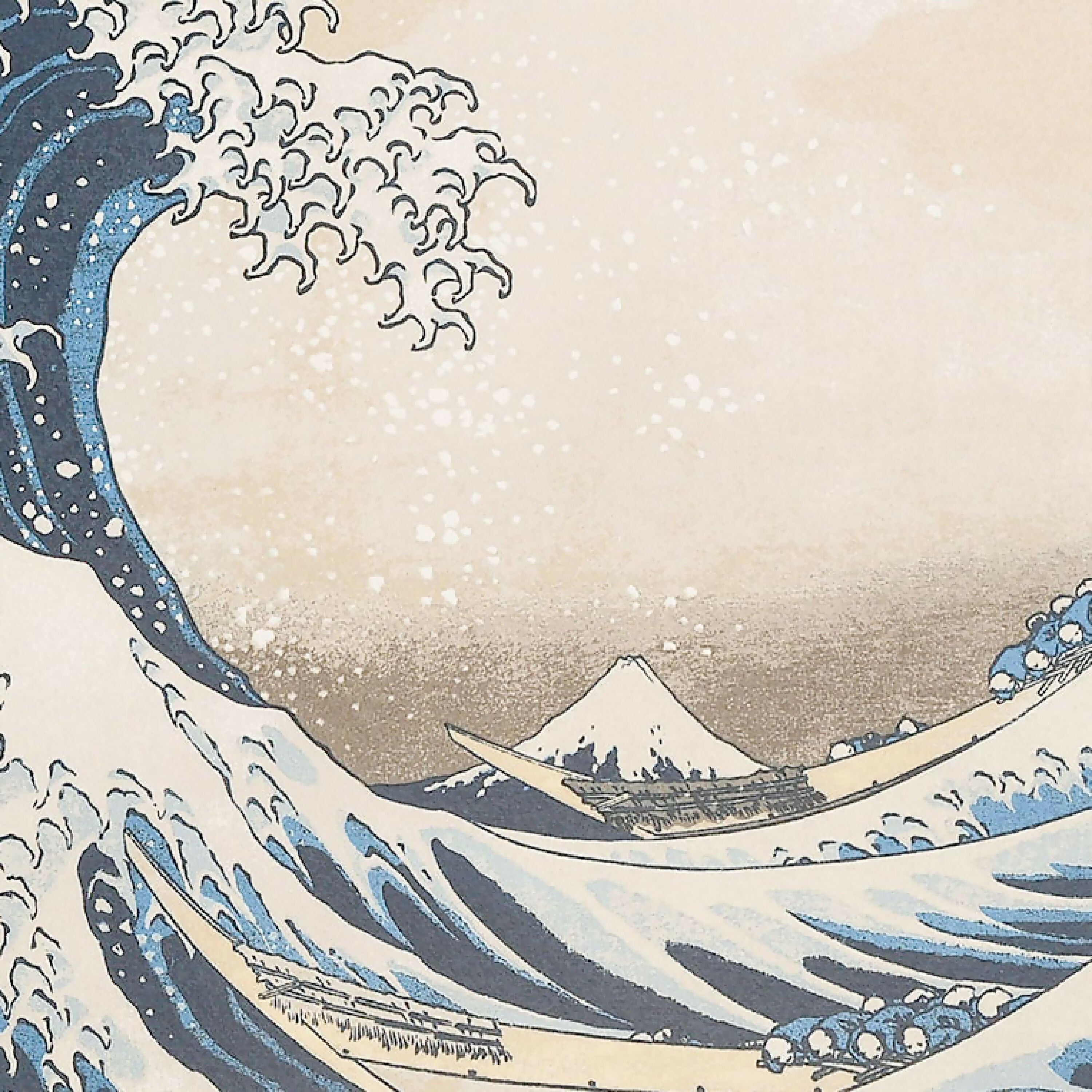 Hokusai : La Grande vague de Kanagawa - Sérigraphie | EMPREINTES Paris