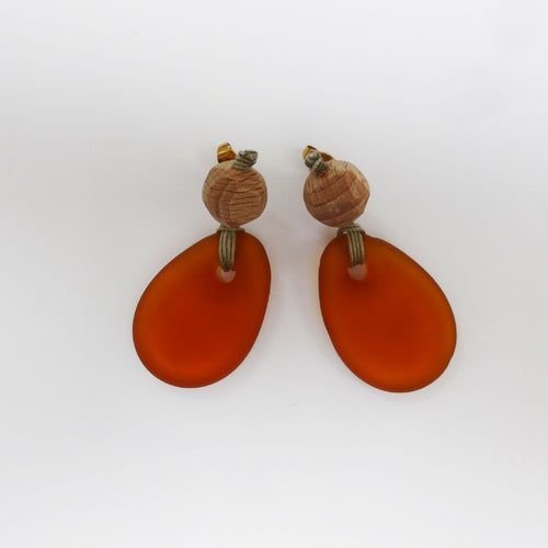 Boucles d'oreilles GALET L TOPAZE E0986 | EMPREINTES Paris - EMPREINTES Paris