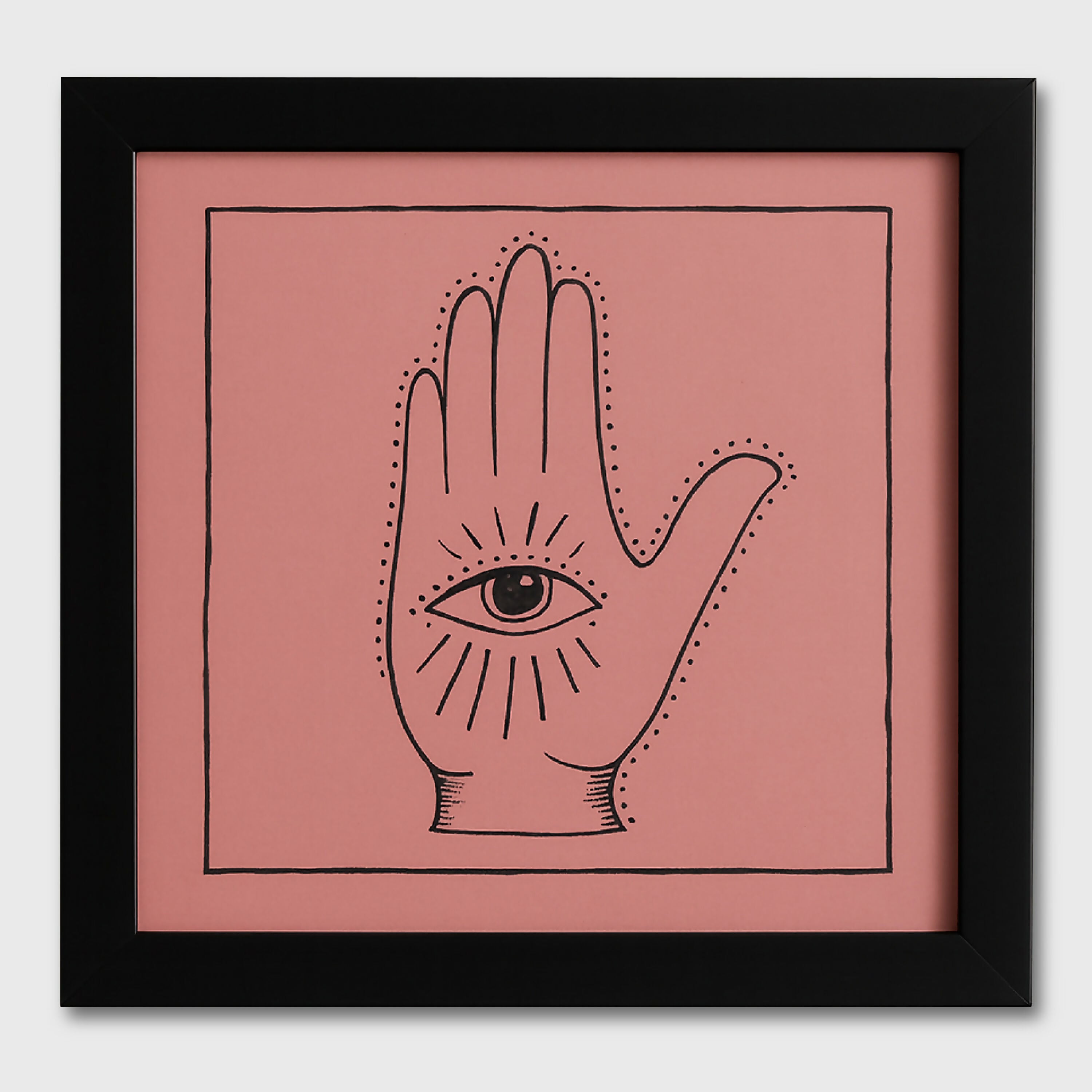 Tableau carreau Main | EMPREINTES Paris