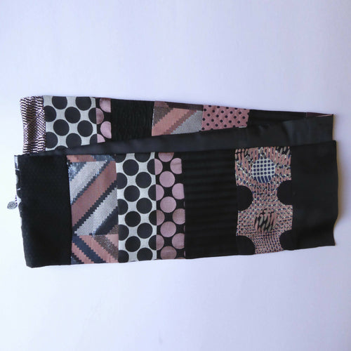 Écharpe bijou - Graphique rose | EMPREINTES Paris - EMPREINTES Paris