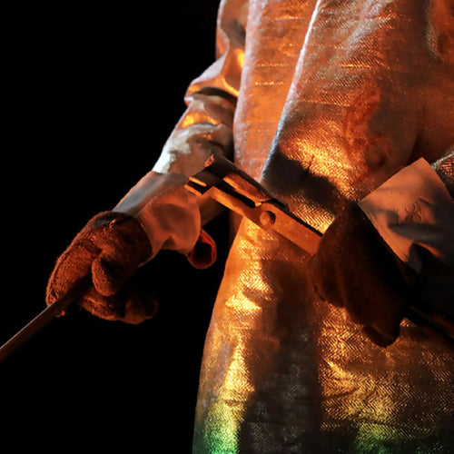 Sculpture L'Etreinte en bronze doré or rose (18 carats) | EMPREINTES Paris - EMPREINTES Paris