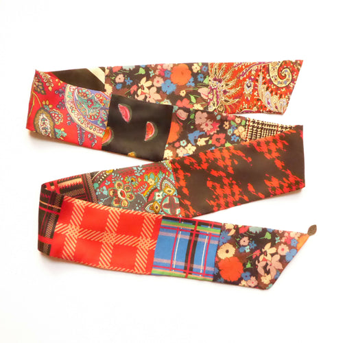 bandeau_soie_geometric_flower_rouge_maya_hochman copie | EMPREINTES Paris - EMPREINTES Paris