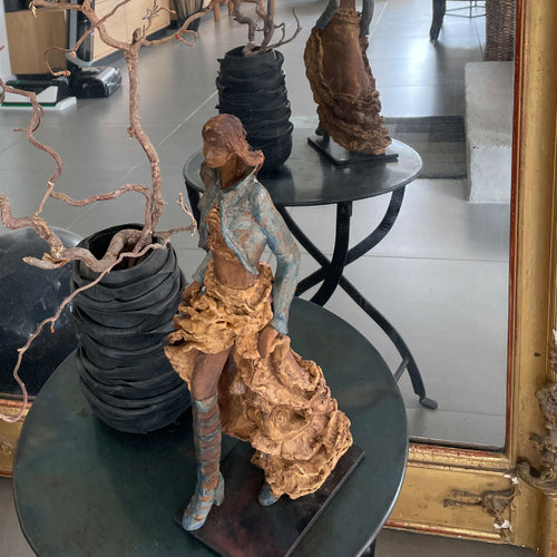 Sculpture Spartiate céramique | EMPREINTES Paris - EMPREINTES Paris