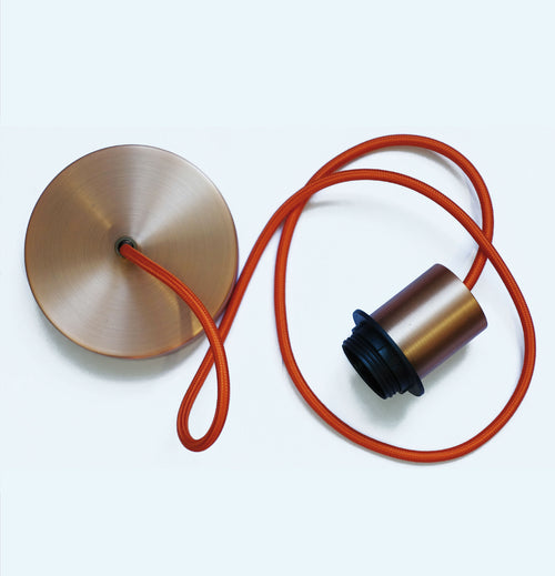 Suspension MÉGAWAX ø 45cm orange fuchsia | EMPREINTES Paris - EMPREINTES Paris