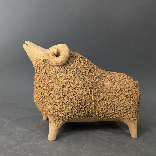 Sculpture Bélier Roux Collection Singing | EMPREINTES Paris - EMPREINTES Paris