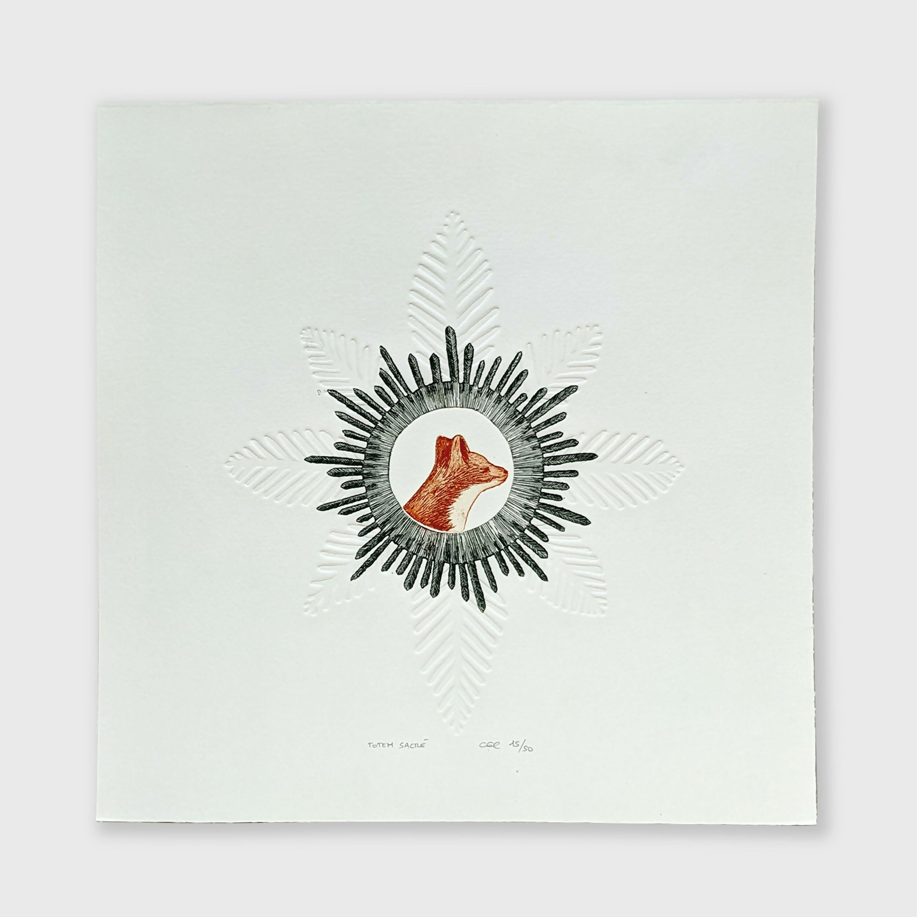 Estampe Totem sacré | EMPREINTES Paris
