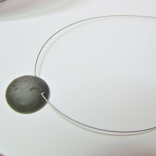 Collier Miro Coupelle blanc et bleu | EMPREINTES Paris - EMPREINTES Paris