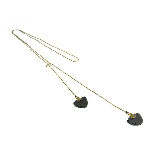 Sautoir HIME-MINI-GINKO 9 | EMPREINTES Paris - EMPREINTES Paris