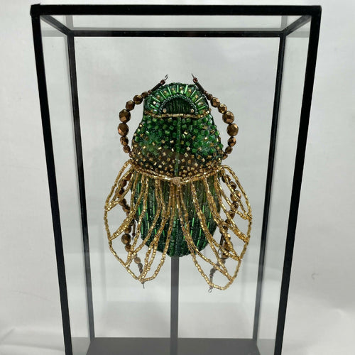 sculpture_textile_scarabee_emeraude_agathe_you copie | EMPREINTES Paris - EMPREINTES Paris