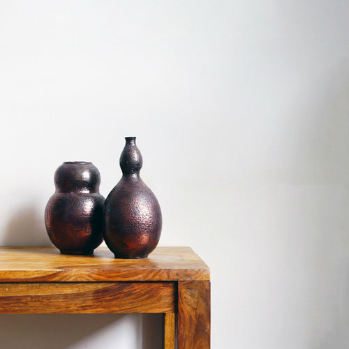 vase_raku_rouge_cuivre_calebasse_potje copie | EMPREINTES Paris - EMPREINTES Paris