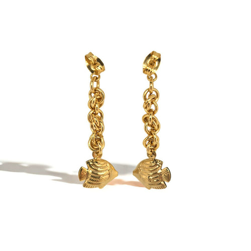 boucles_doreilles_petits_poissons_refractions_en_chaines_rec_bijoux copie | EMPREINTES Paris - EMPREINTES Paris