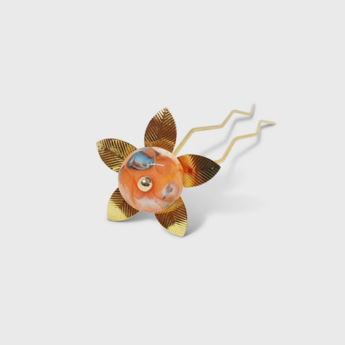 Pic chignon à chignon - Corail | EMPREINTES Paris - EMPREINTES Paris