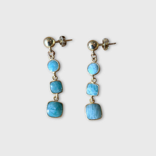 boucles_doreilles_avec_amazonites_thierry_dhaine copie | EMPREINTES Paris - EMPREINTES Paris